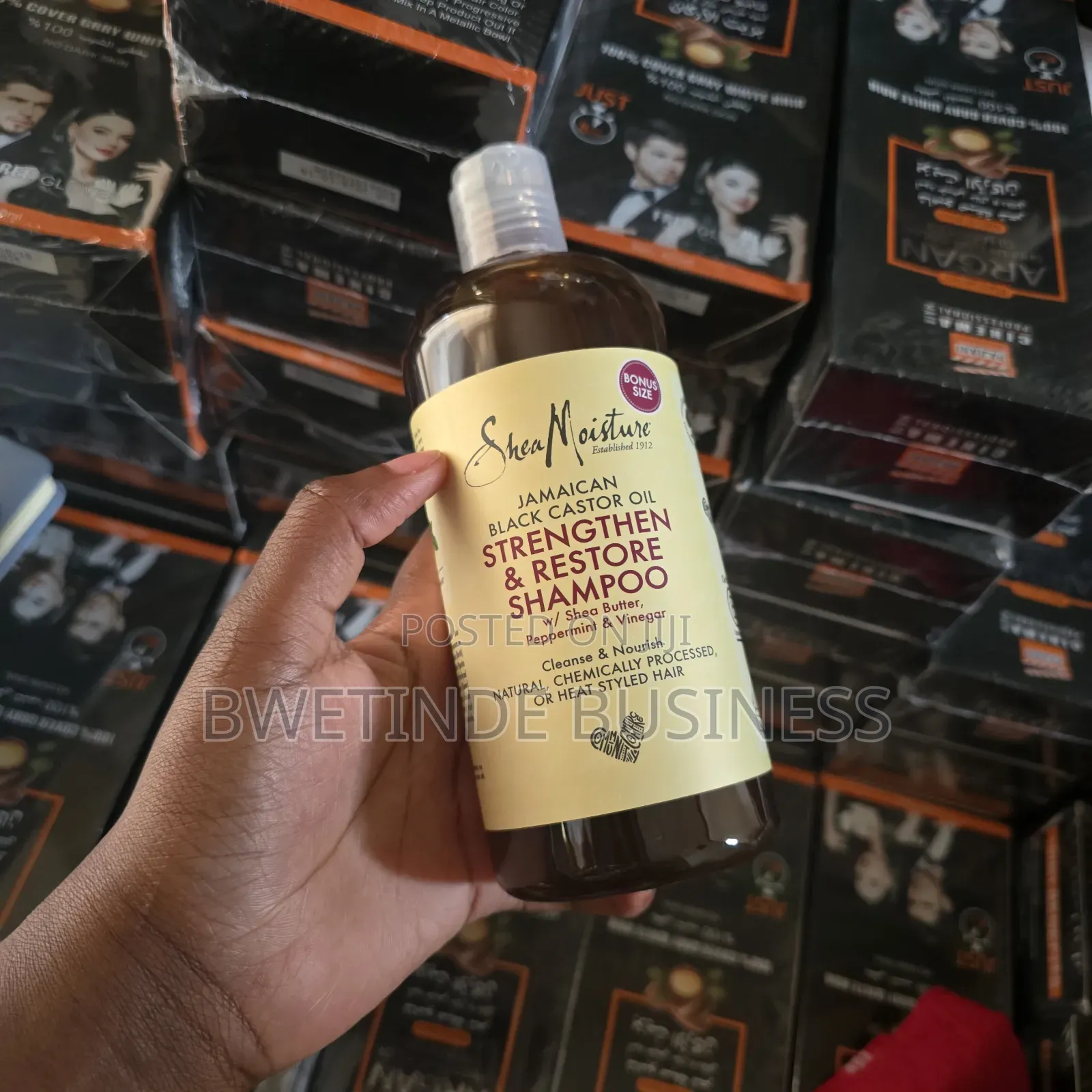 Sheamoisture Jamaican Black Castor Oil Strengthen Restore Shampoo