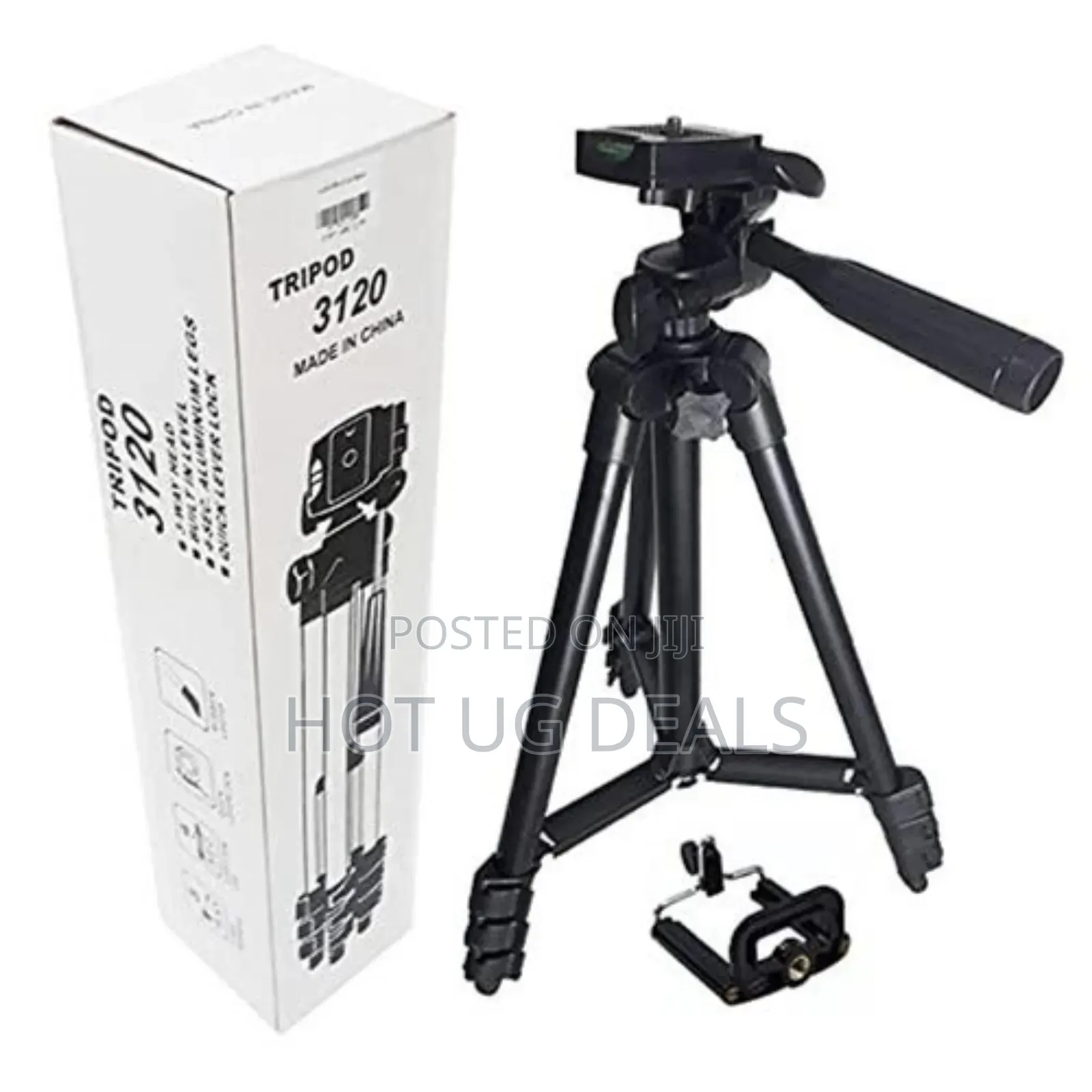 Portable And Foldable Tripod Stand Mobile  And Camera Holder With Bag