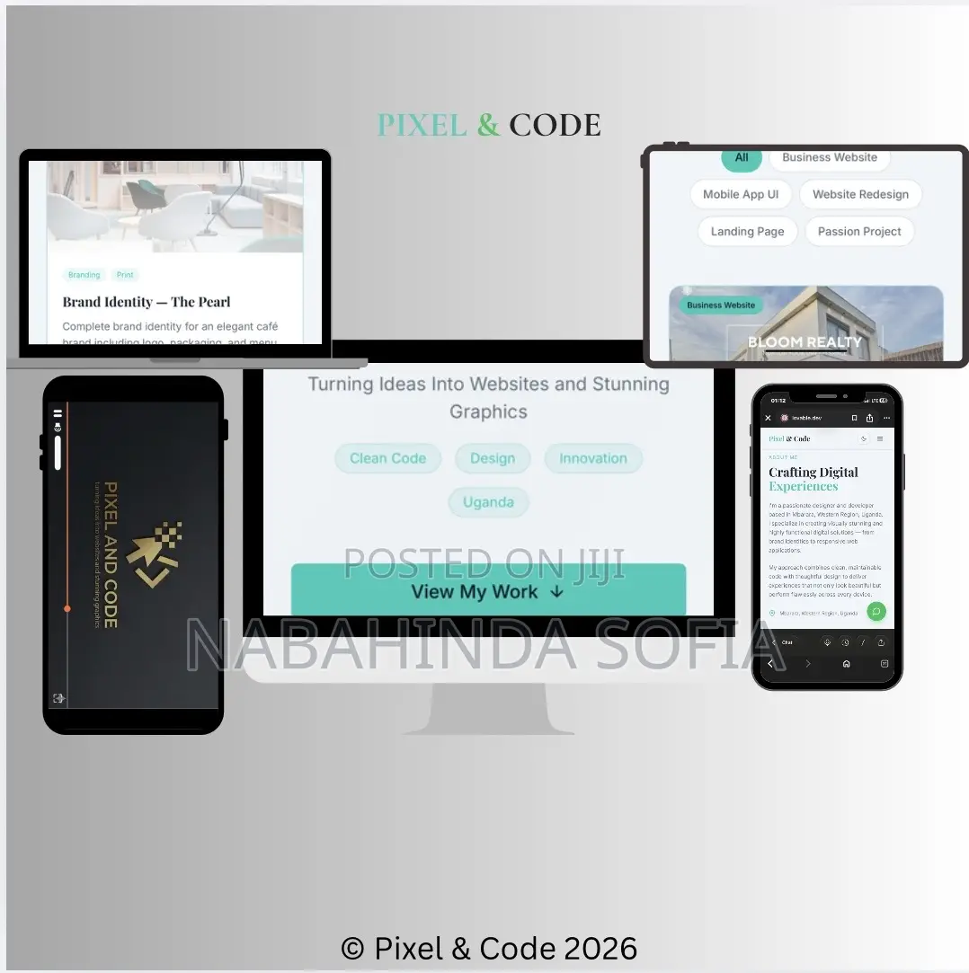Pixel & Code – Turning Ideas Into Websites And Stunning Graphics