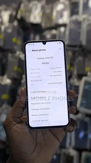 Samsung Galaxy A34 5G 128 GB Silver