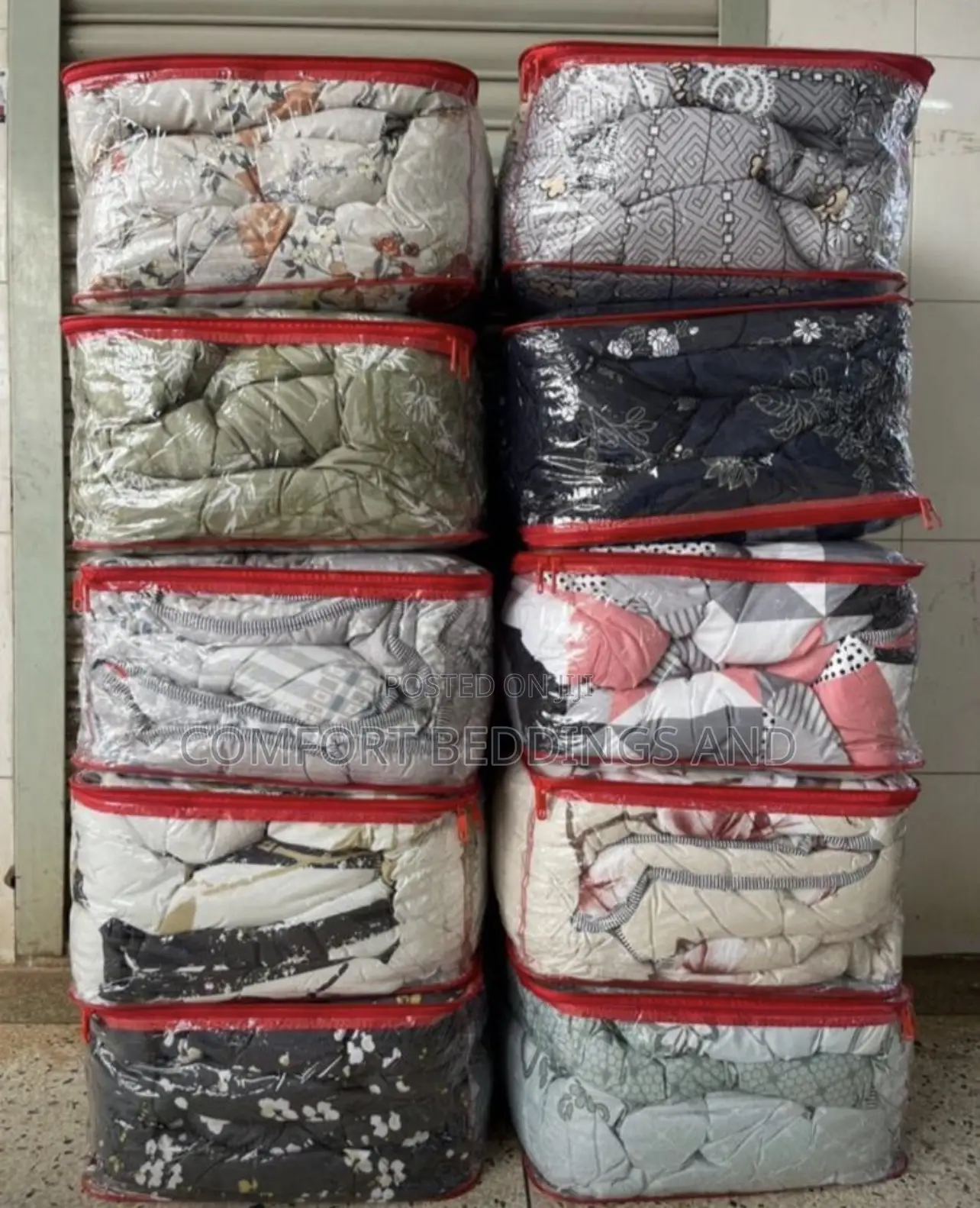 Four Pieces Bedcover 5*6 Honey G