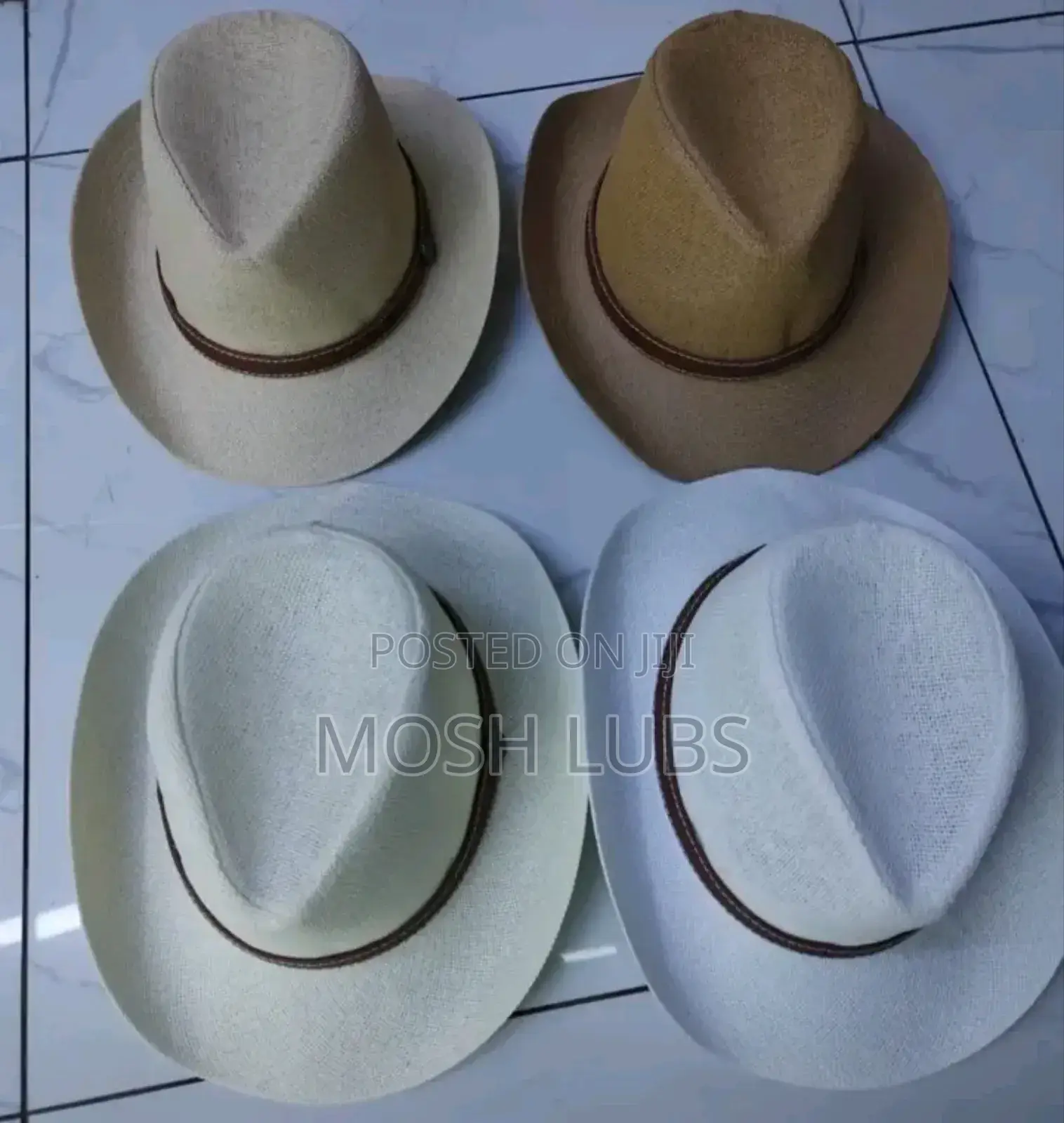 Fedoras With Stripes
