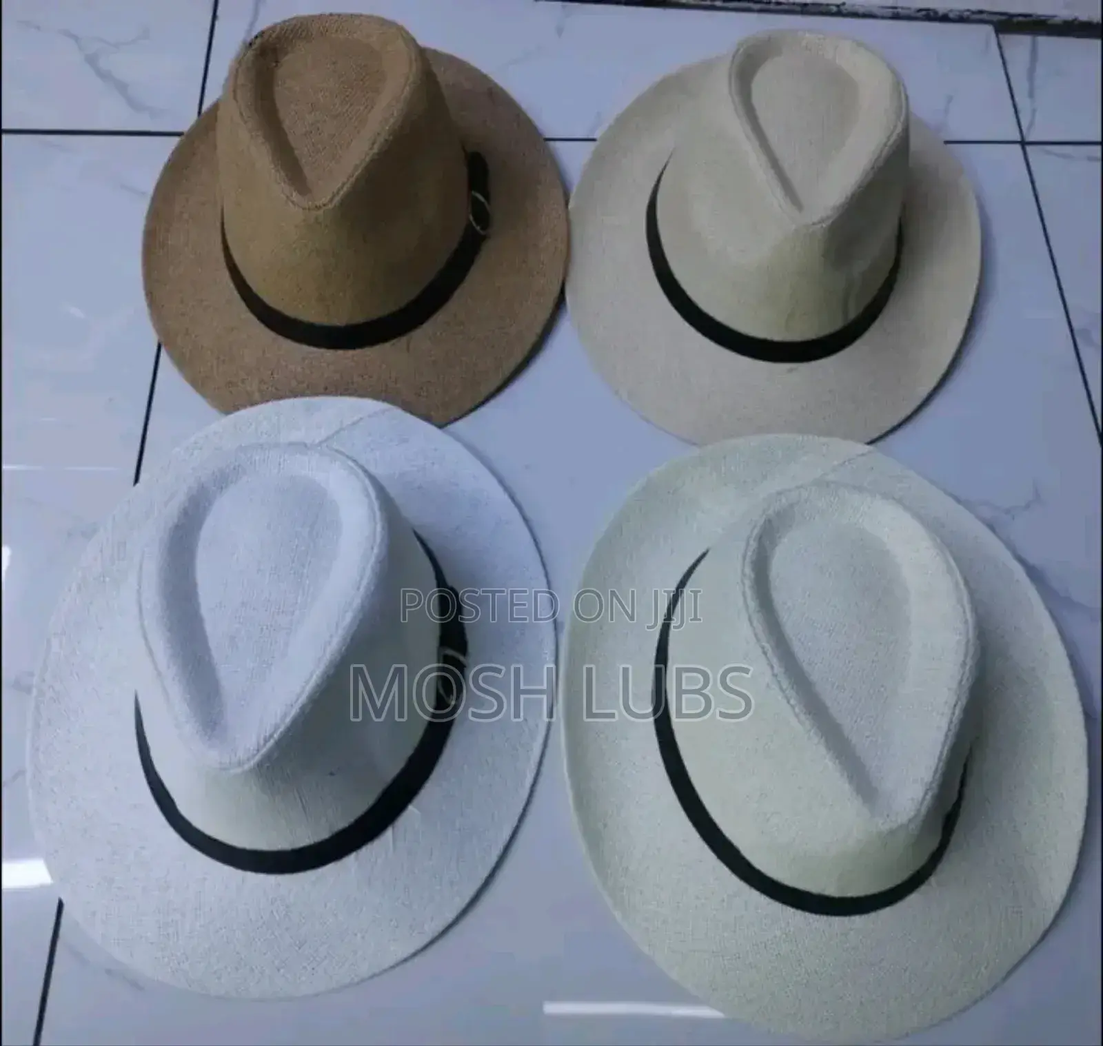Fedoras With Stripes