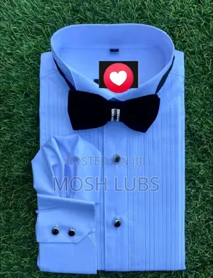 Boys White Tuxedo Long Sleeves