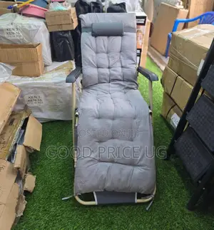Padded, Foldable Zero-Gravity Lounge Chair