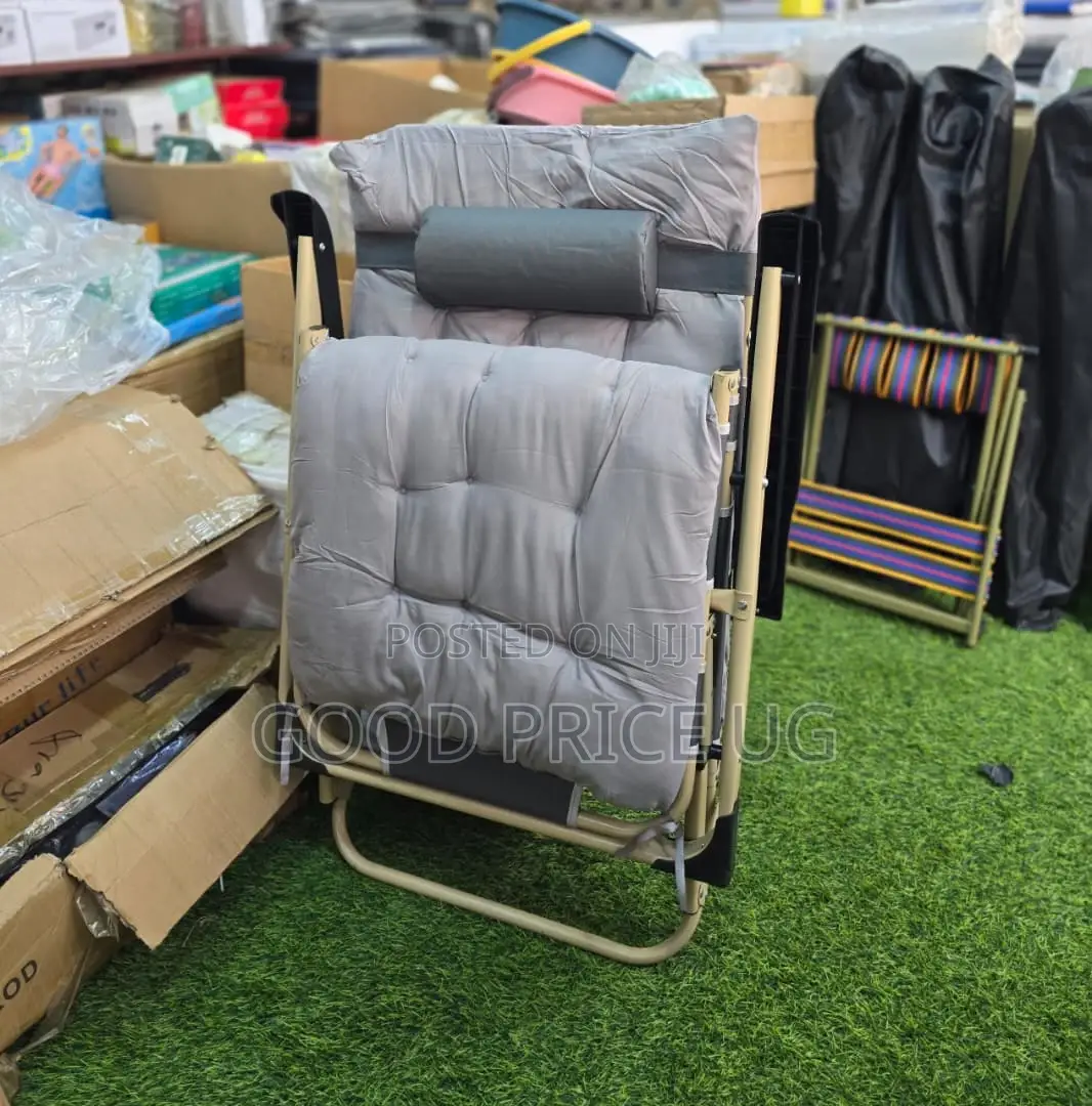 Padded, Foldable Zero-Gravity Lounge Chair