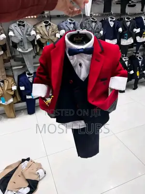 Reddish-Black Suits in 3pc