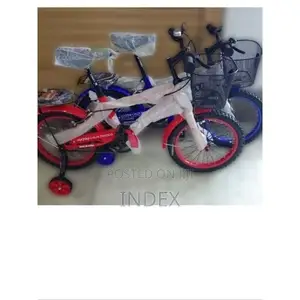 16 Inch Kids Bicycle With Lighting Training Wheels 6 Year Kids And