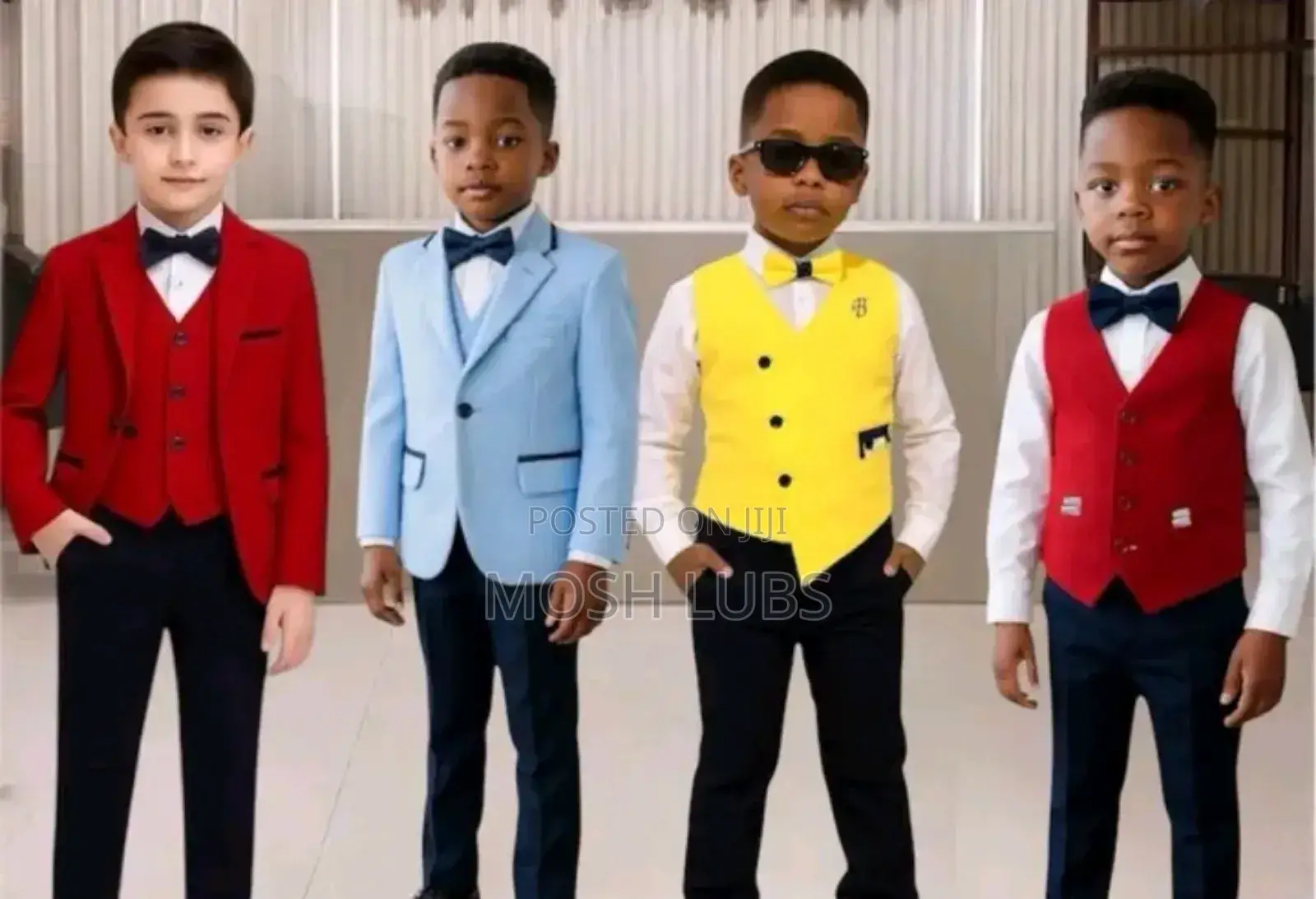 3pcs Kids Italian Suits
