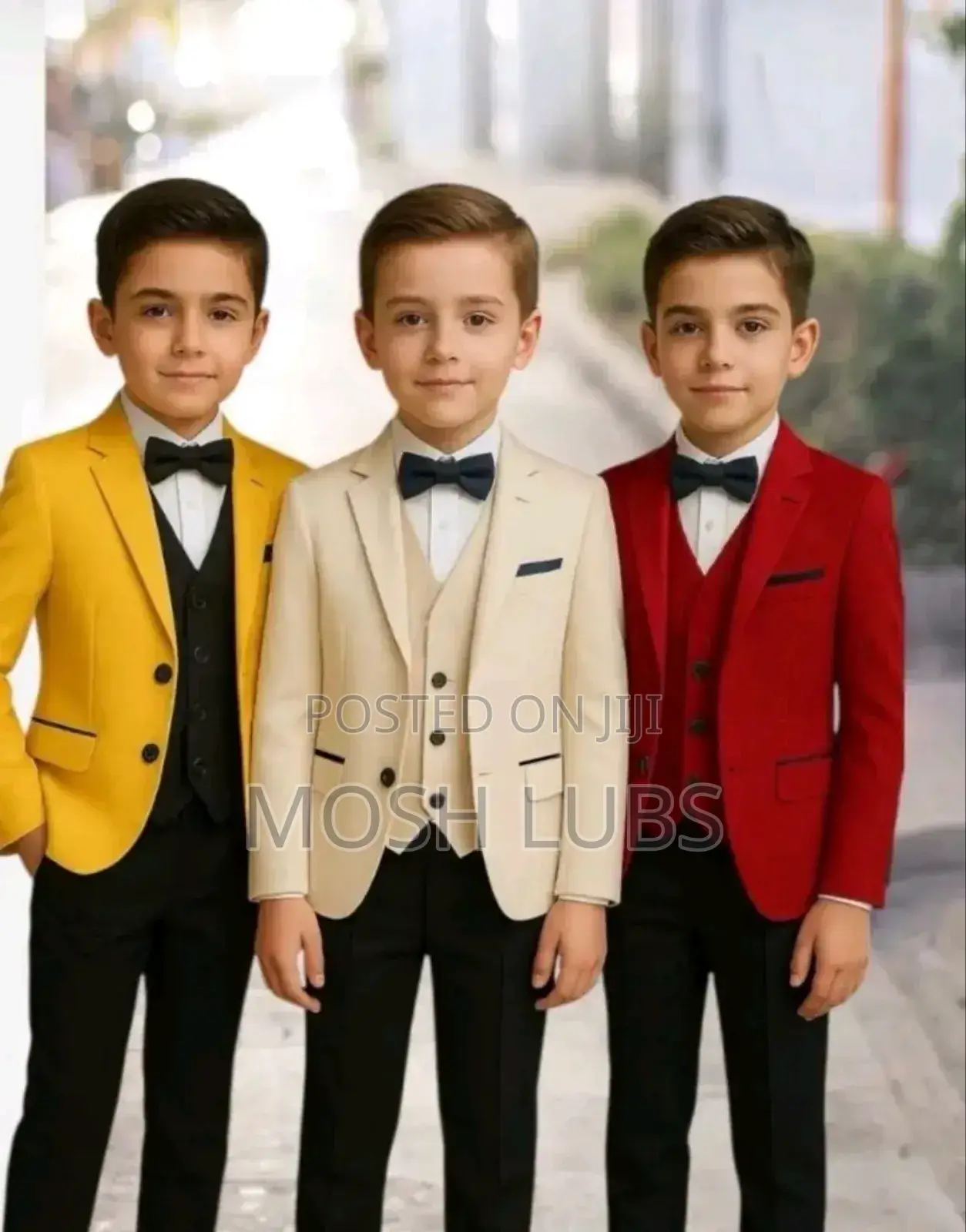 3pcs Kids Italian Suits