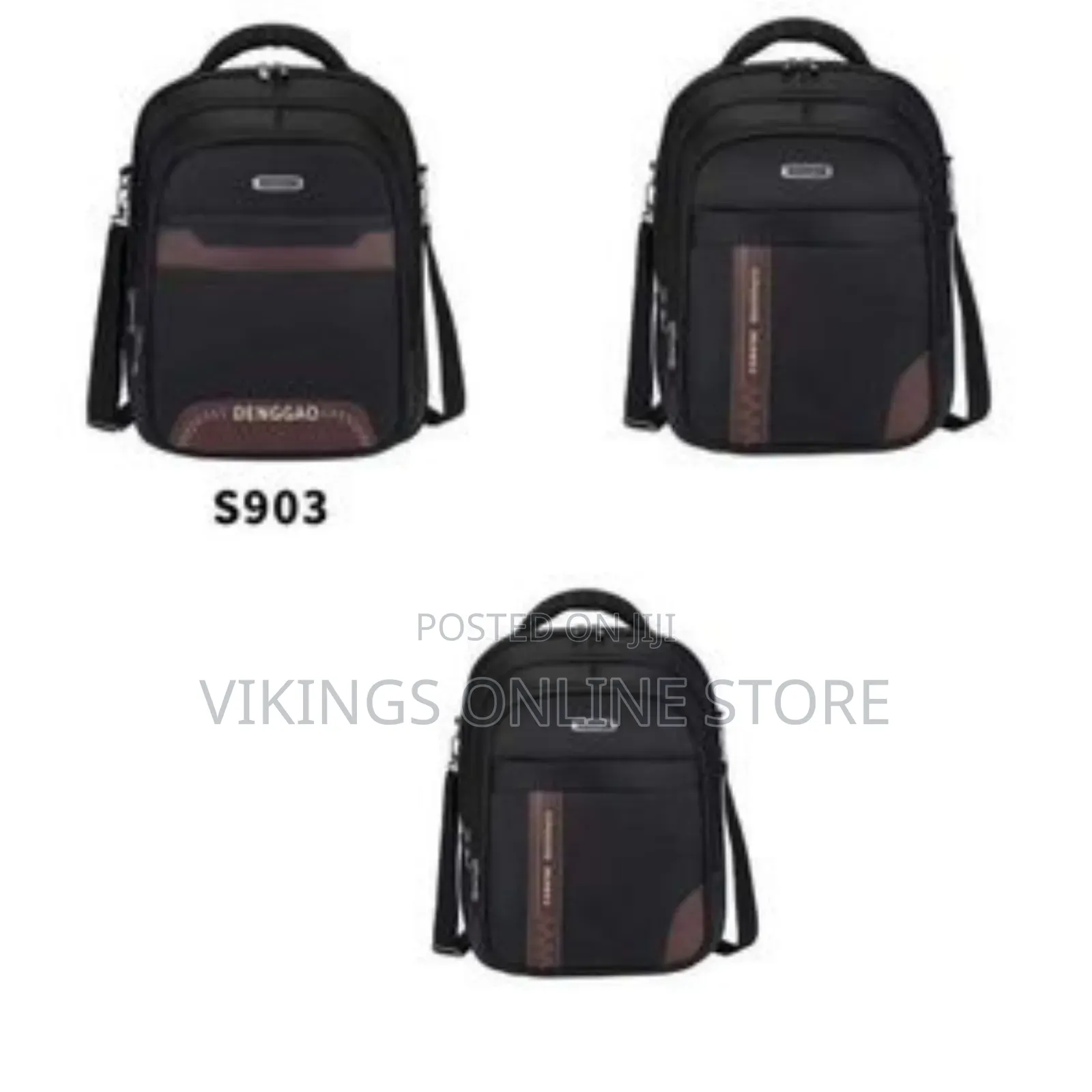 Denggao Anti-Theft Travel Laptop Student Bookbag Backpack Bag 14.5inch