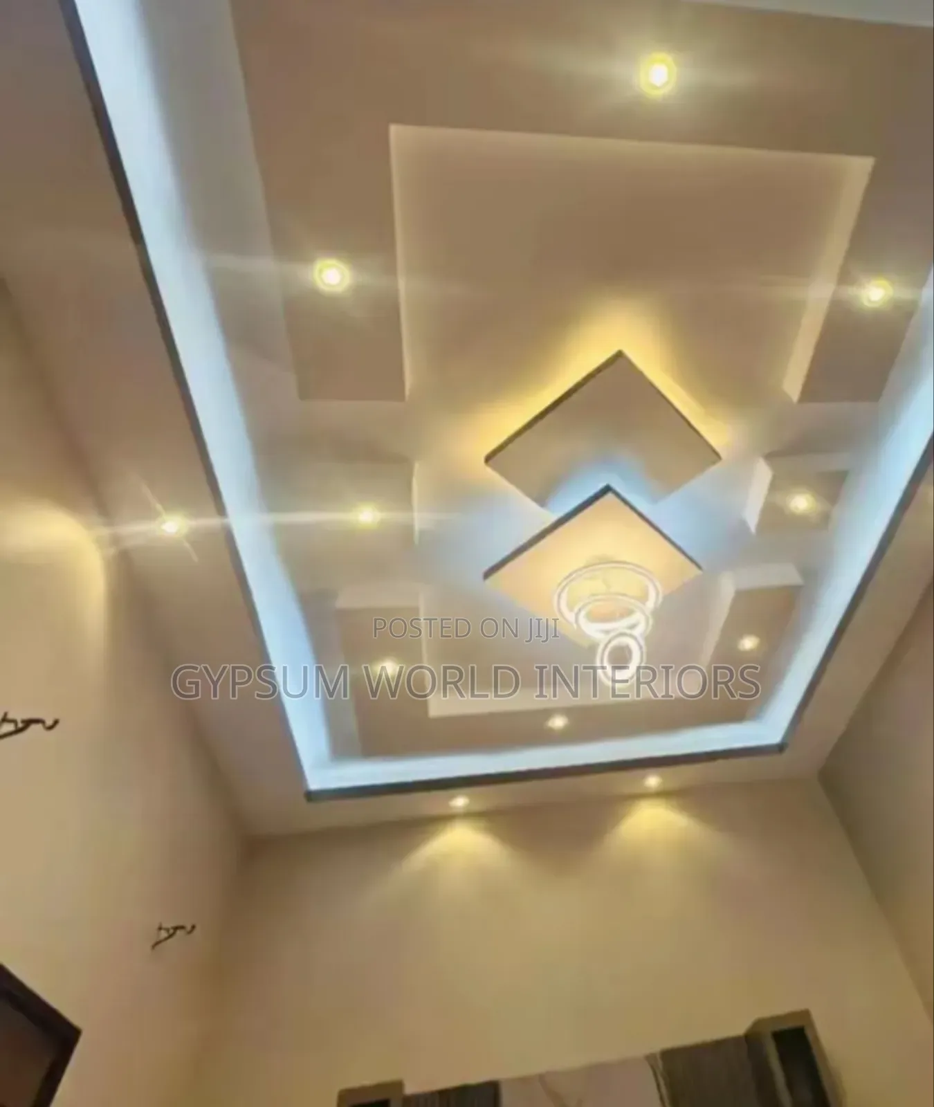Gypsum Ceiling Design Kololo Apartment in Central Division - Building ...