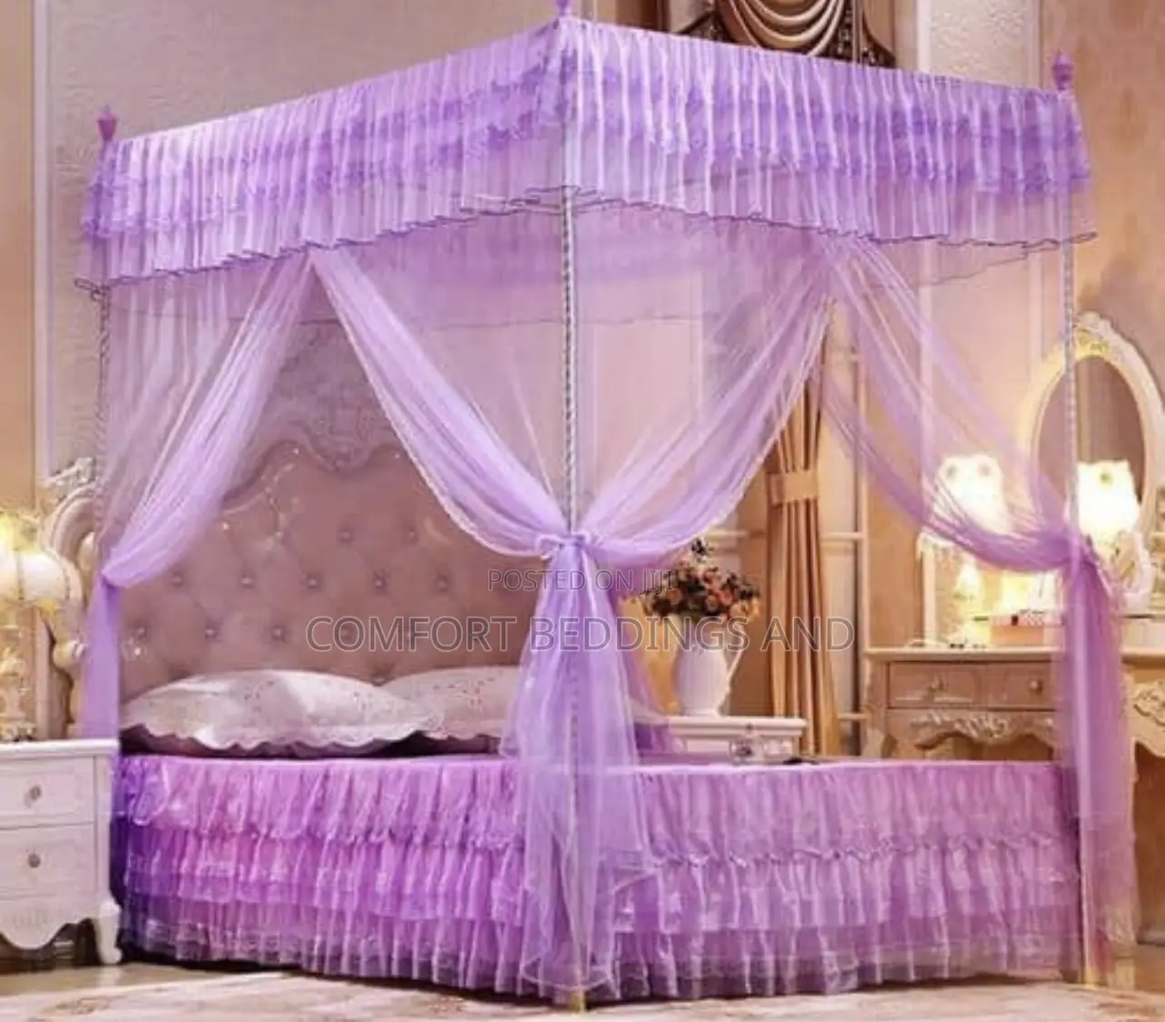 Four Stand Mosquito Purple