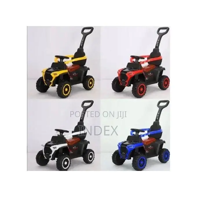 Kids Musical Ride on Push Car With Guard (1-4years)-Colour May Vary