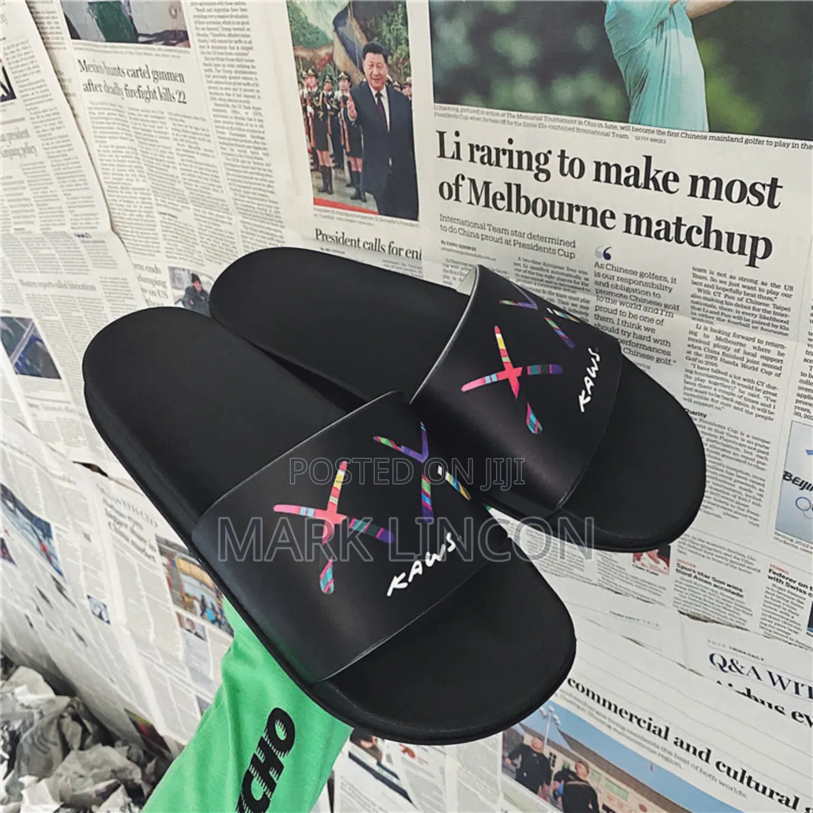 Kaws Cartoon Slides