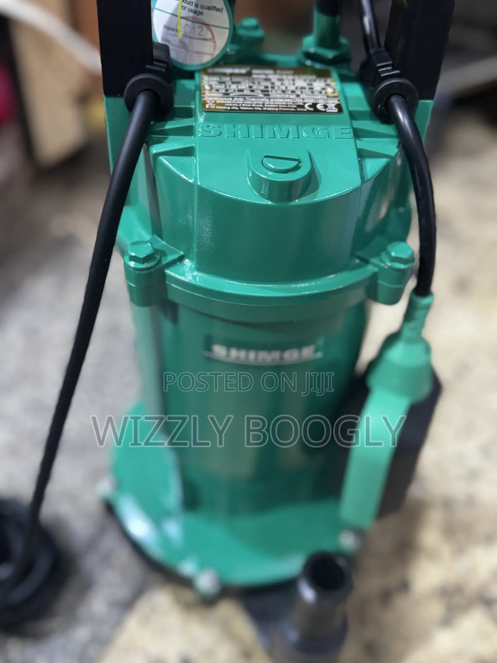 Shimge Submersible Water Pump 34 Meters