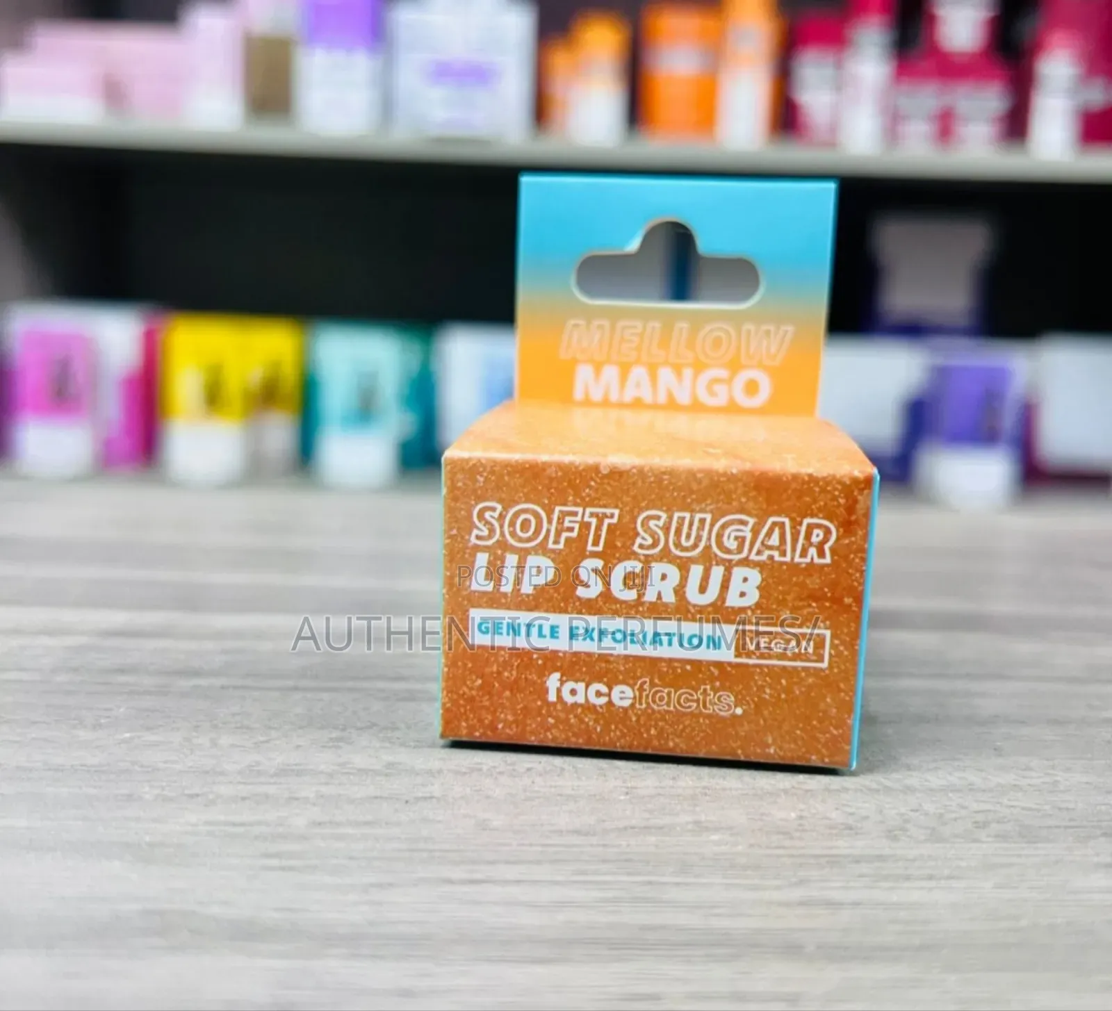 Face Facts Mellow Mango Lip Scrub 10g
