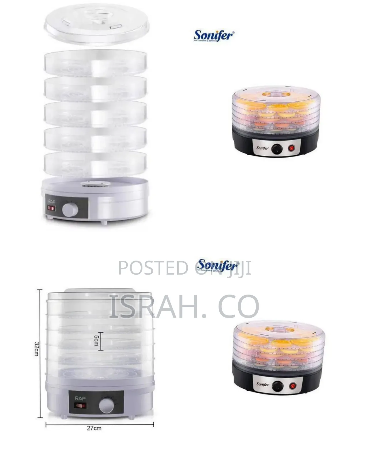 Electric Machine for Drying Food Fruits