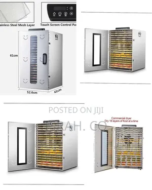 Professional Grade Stainless Steel Food Dehydrator With Multi-Layer