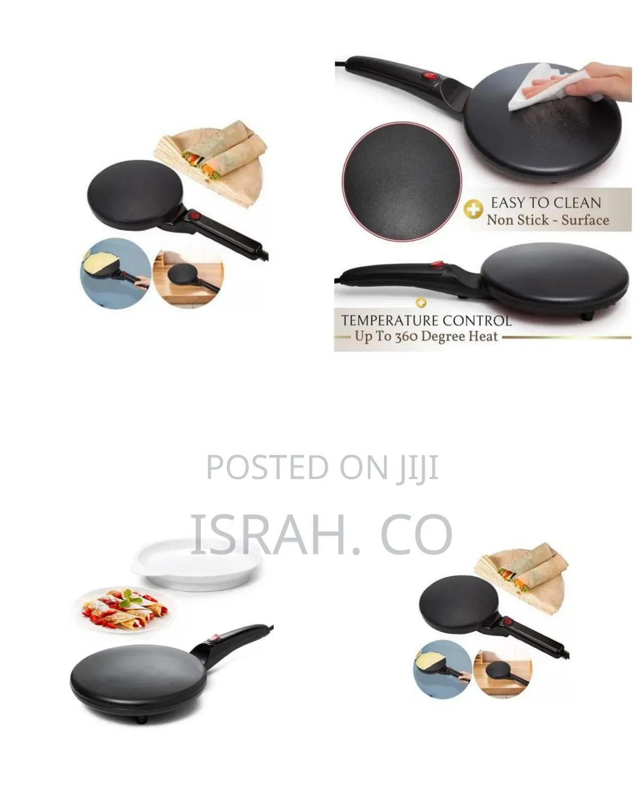 Handheld Electric Crepe and Blintz Maker