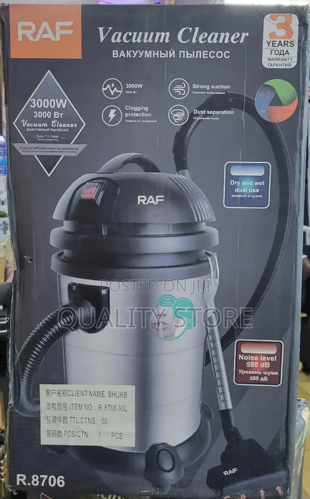 Raf Vacuum Cleaner R.8706