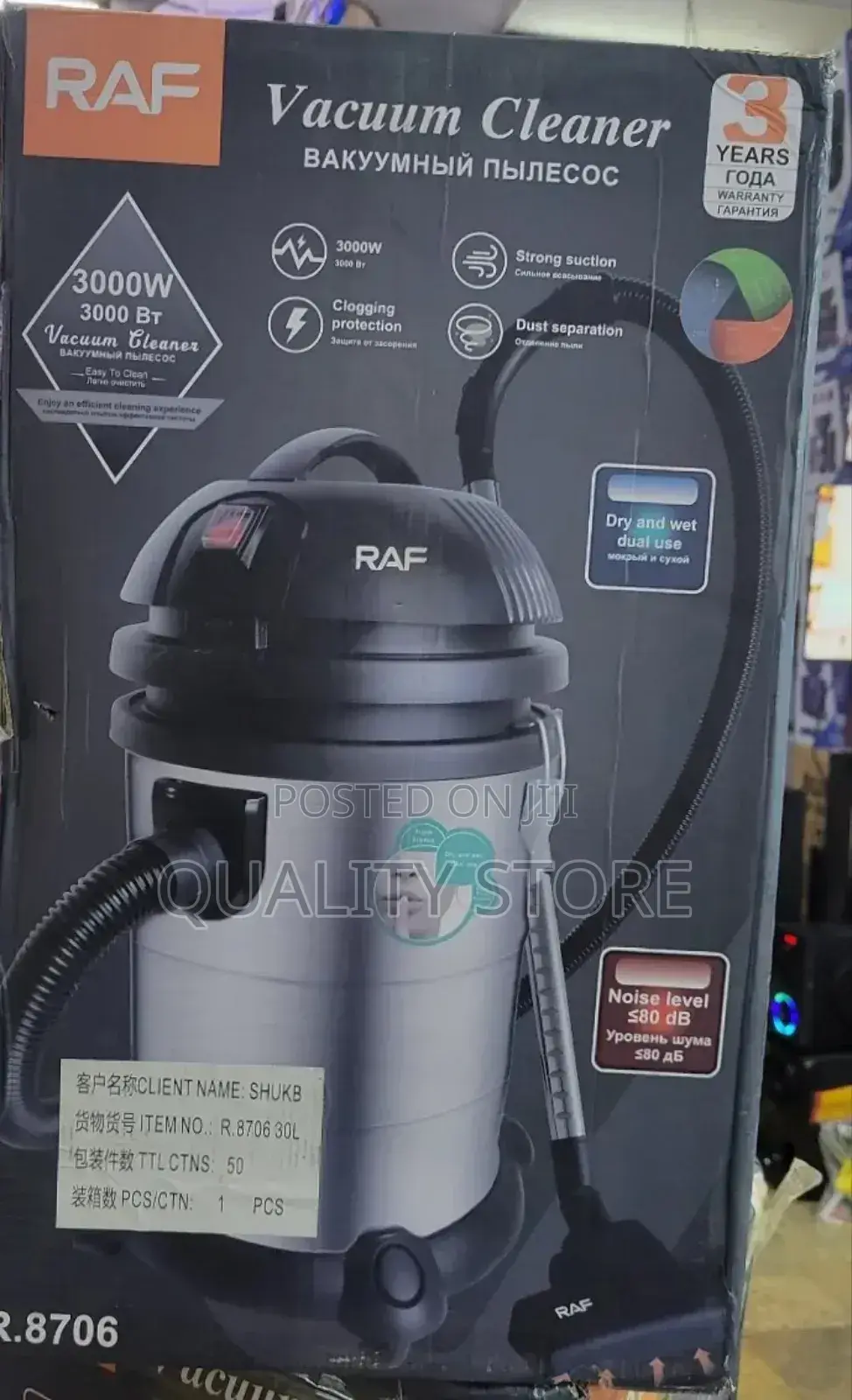 Raf Vacuum Cleaner R.8706