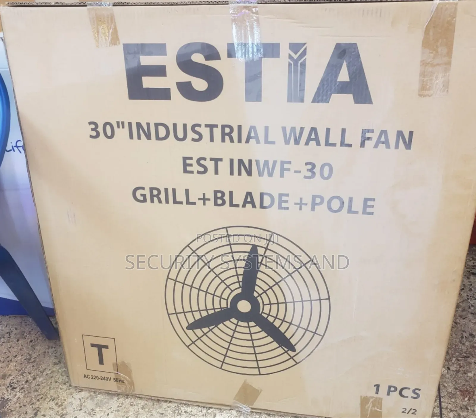 30 Inch Industrial Wall Fan- Estia - Industrial Wall Fan