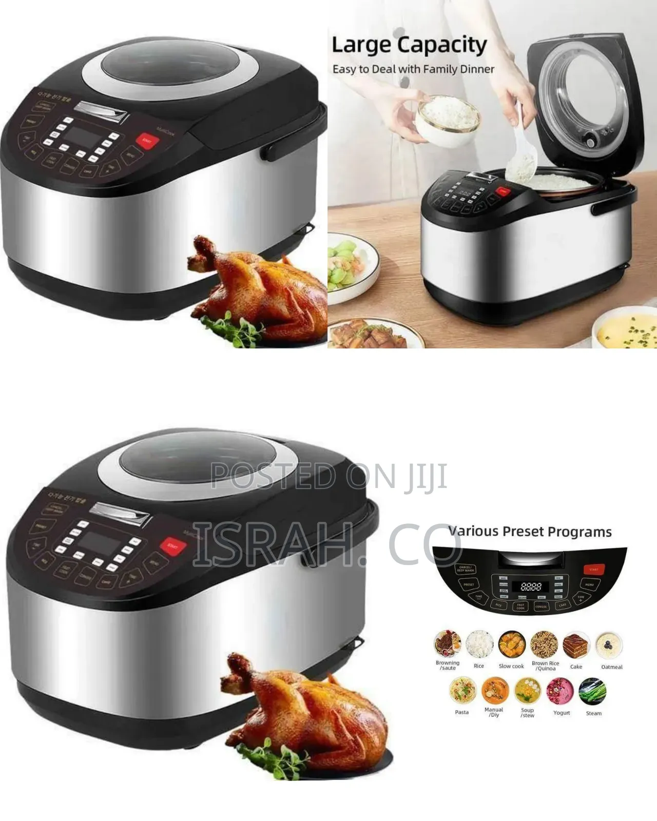 Digiwave Professional Multi-Function Electric Pressure Cooker and Roas