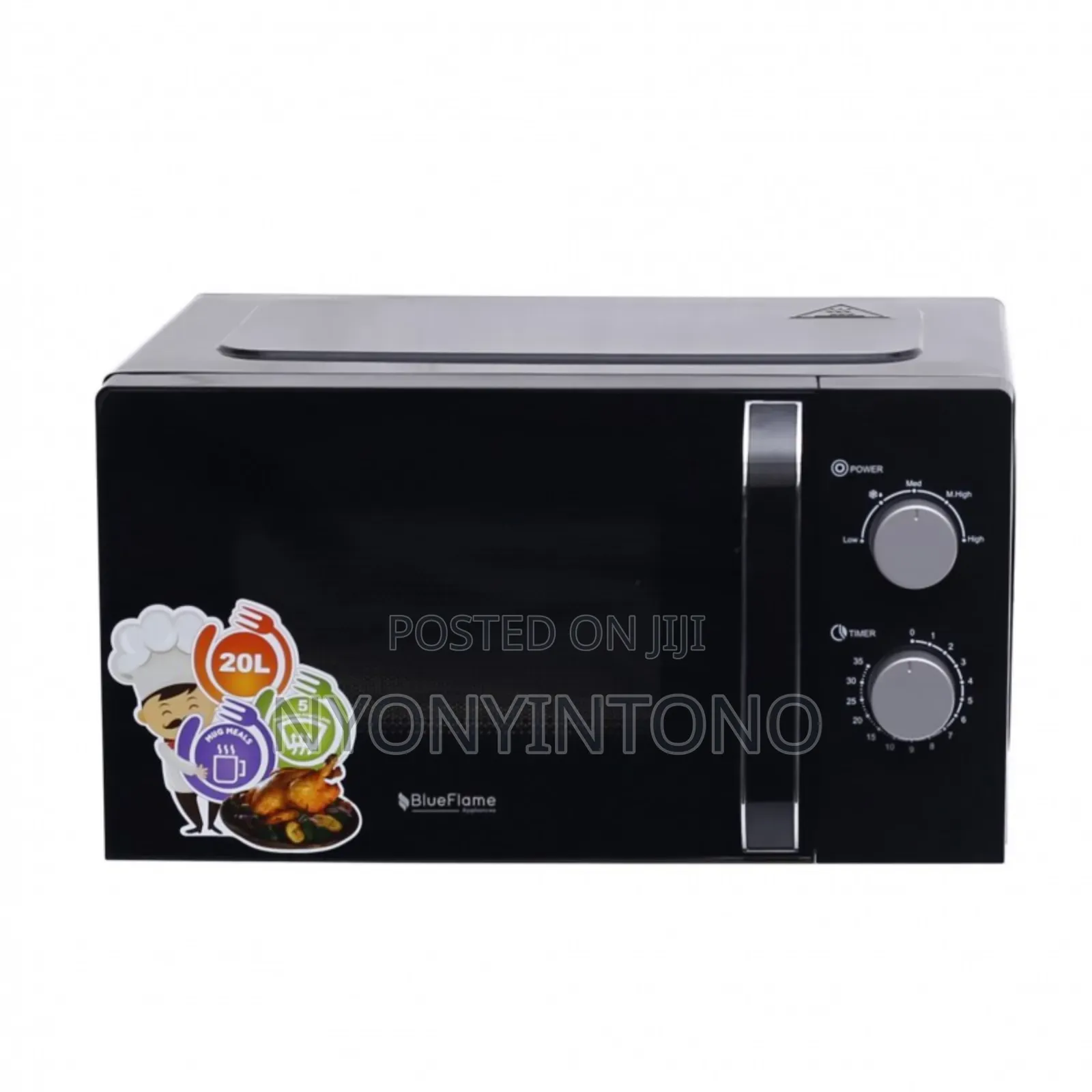Blueflame 20l Manual Microwave Oven 2yrs Warranty