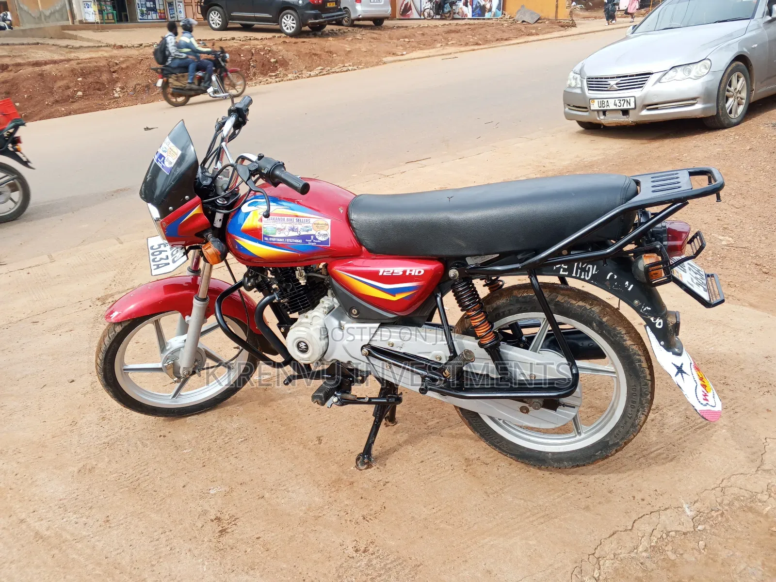 Bajaj Boxer 125 2021 Red