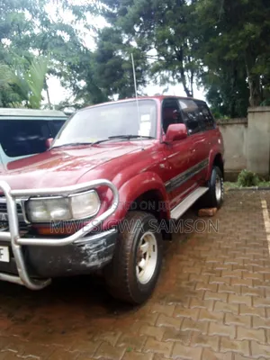 Toyota Land Cruiser 80 Wagon 1992 Red