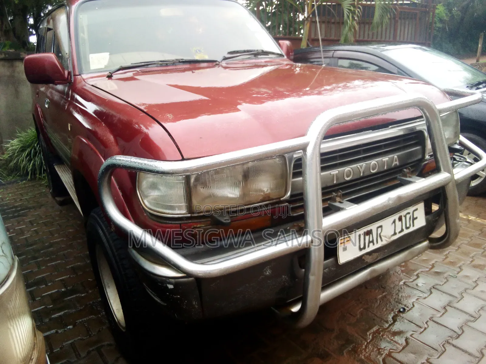 Toyota Land Cruiser 80 Wagon 1992 Red