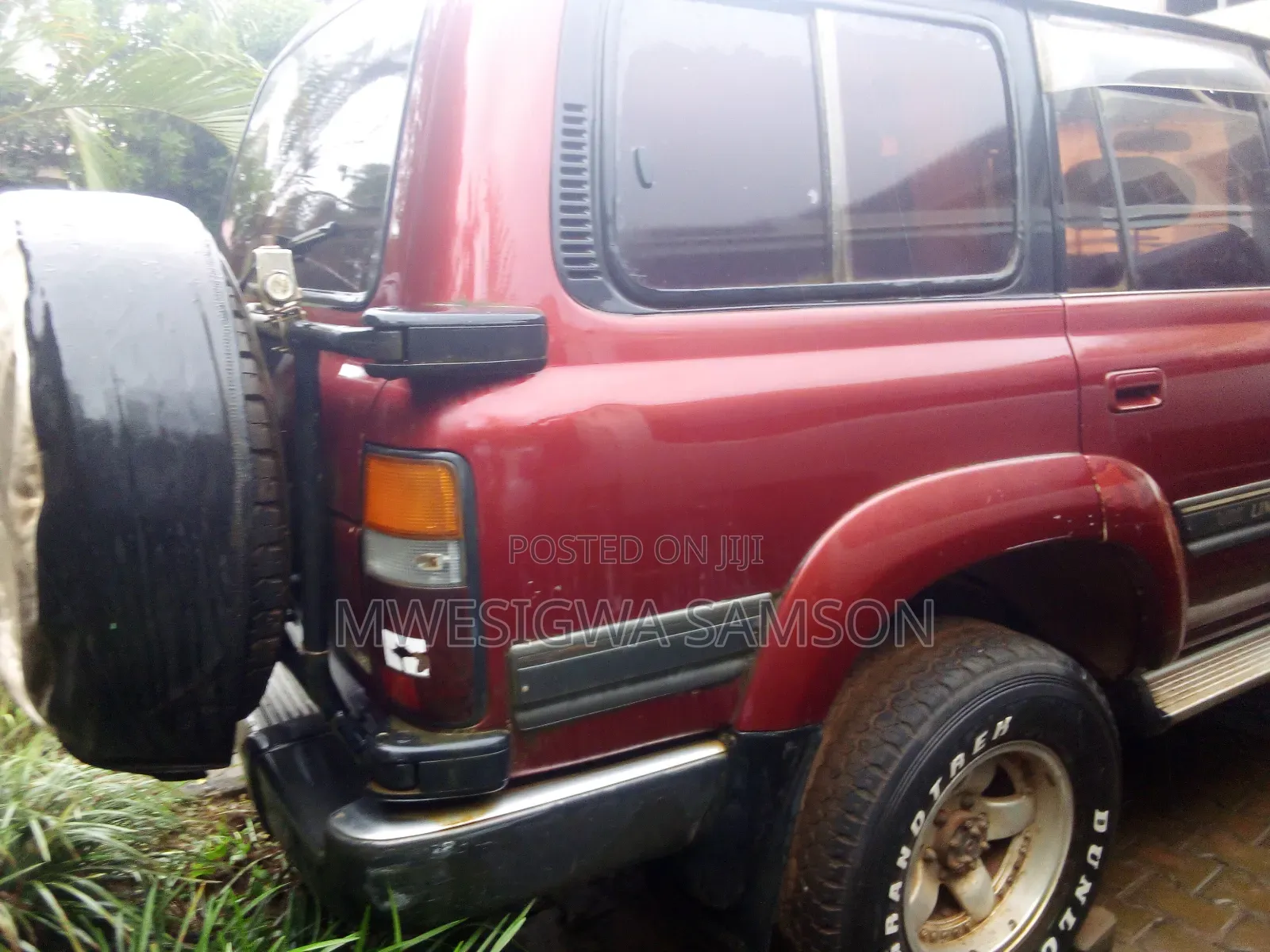 Toyota Land Cruiser 80 Wagon 1992 Red