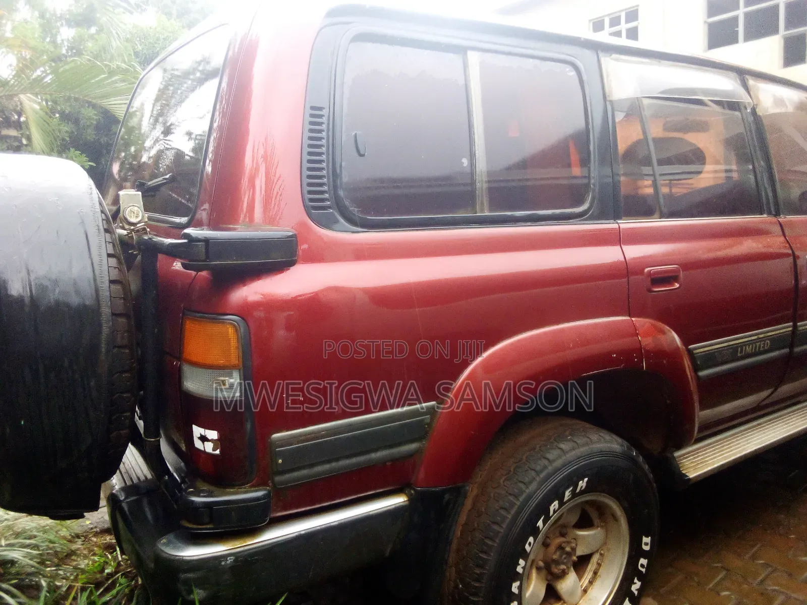 Toyota Land Cruiser 80 Wagon 1992 Red