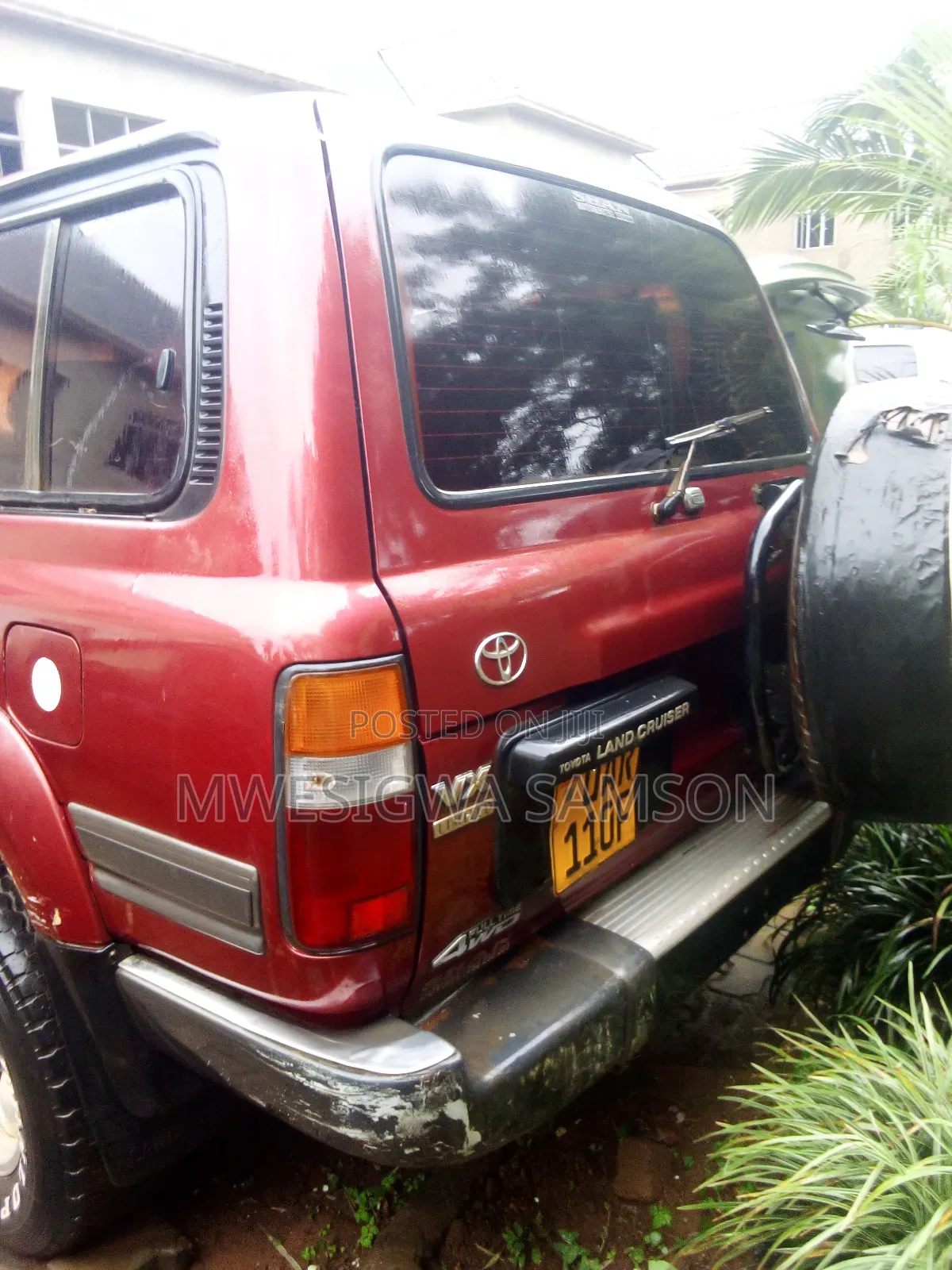 Toyota Land Cruiser 80 Wagon 1992 Red