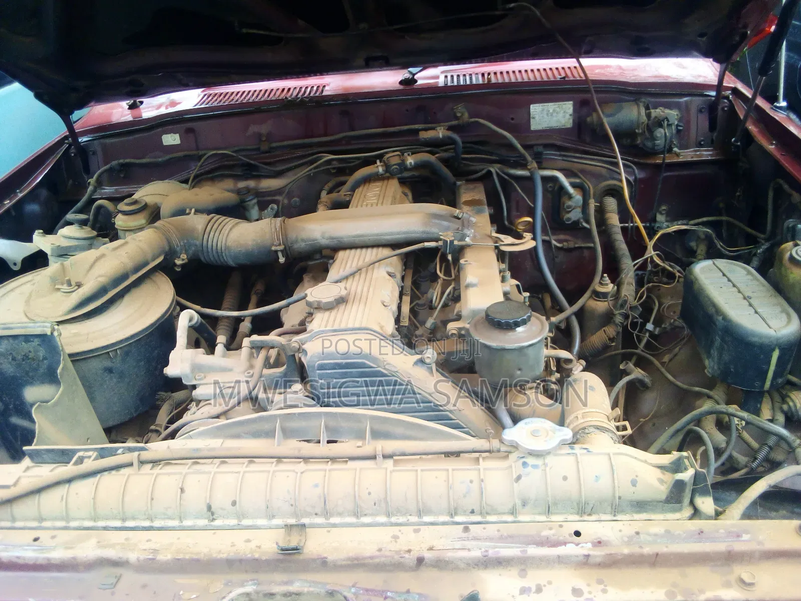 Toyota Land Cruiser 80 Wagon 1992 Red