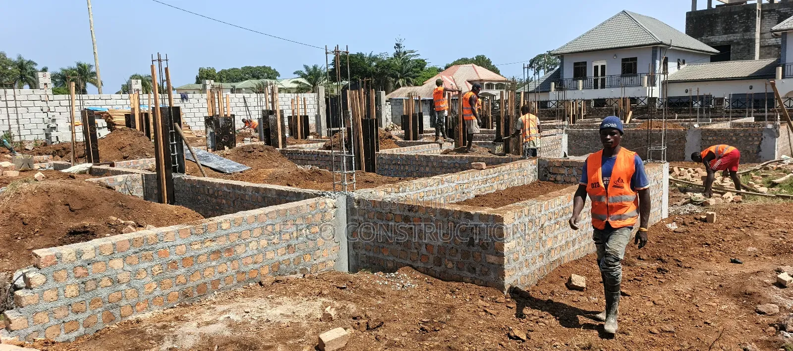 Foundation Brick Work