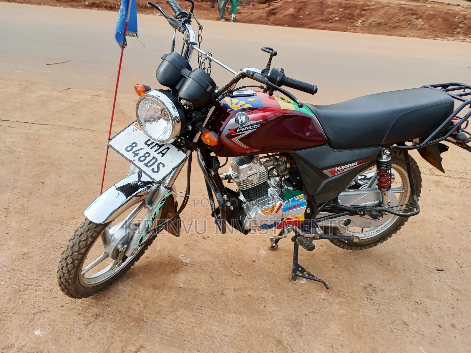 Haojue DK125 2020 Red