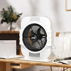 Winning Star St-405712-Inch Rechargeable Table Fan