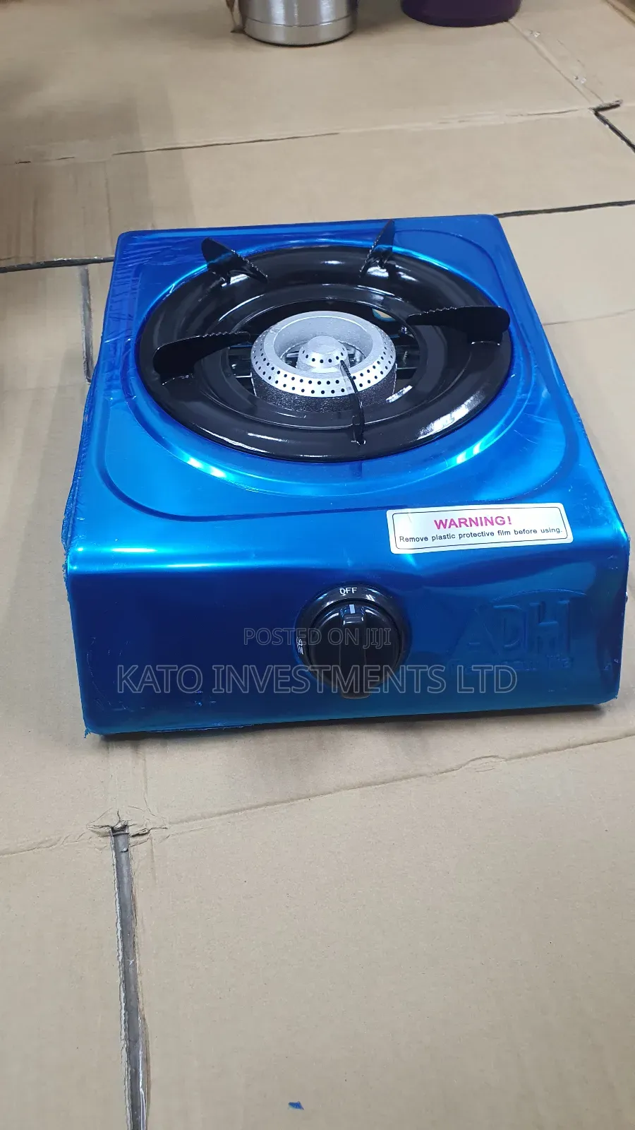 Adh Steel Gas Burner Single