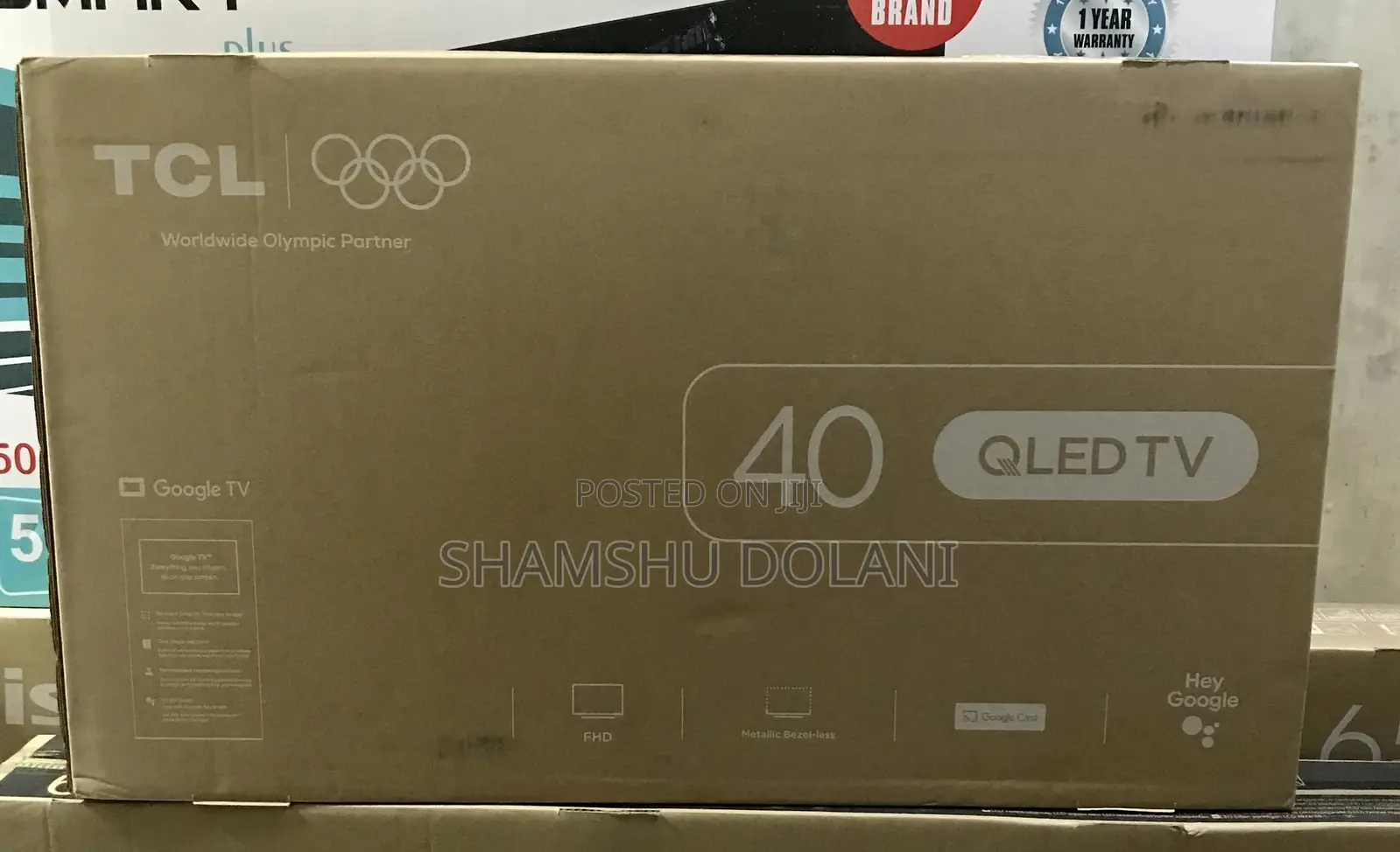 TCL 40” Qled Television