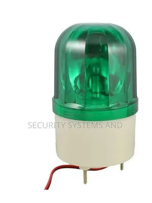 Dc 24v Green Rotary Light Halogen Bulb Industrial Signal Lamp 10w