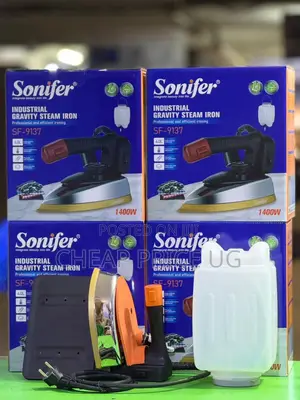 Sonifer Sf-9137 Industrial Gravity Steam Iron