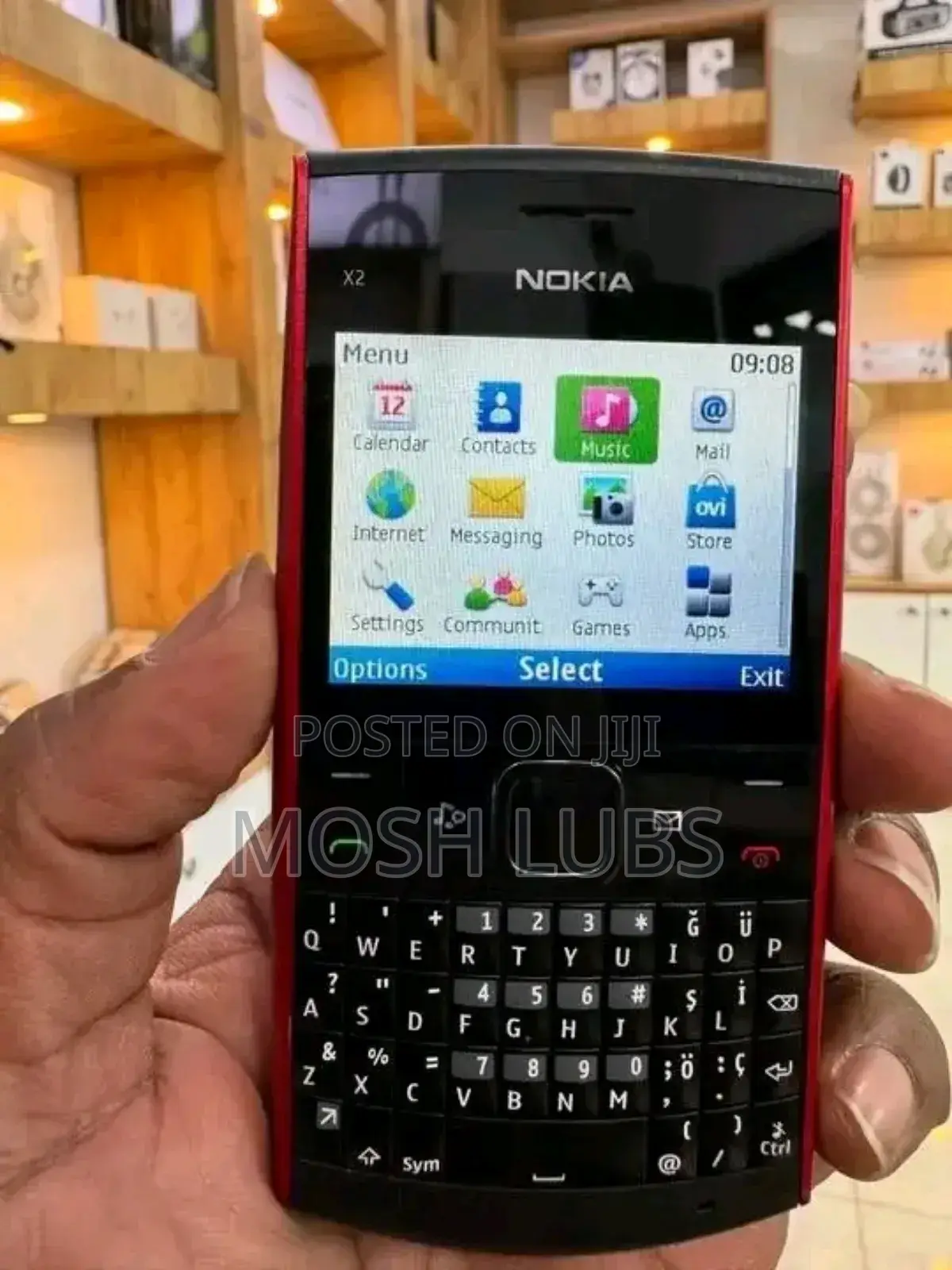 New Nokia X2-01 Black