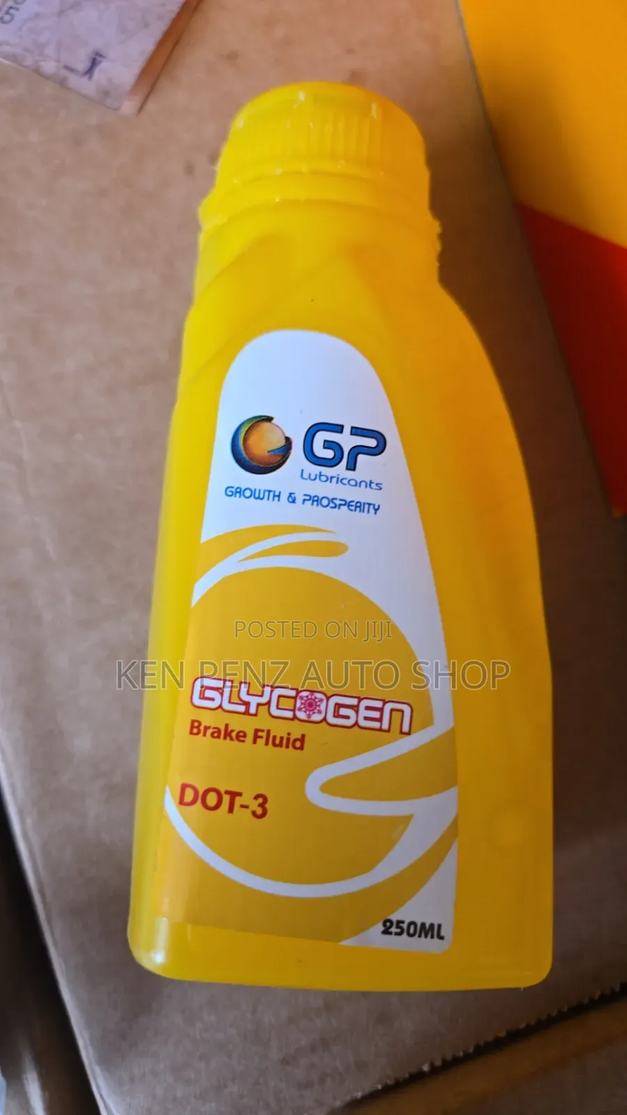Glycogen Dot-3 Brake Fluid