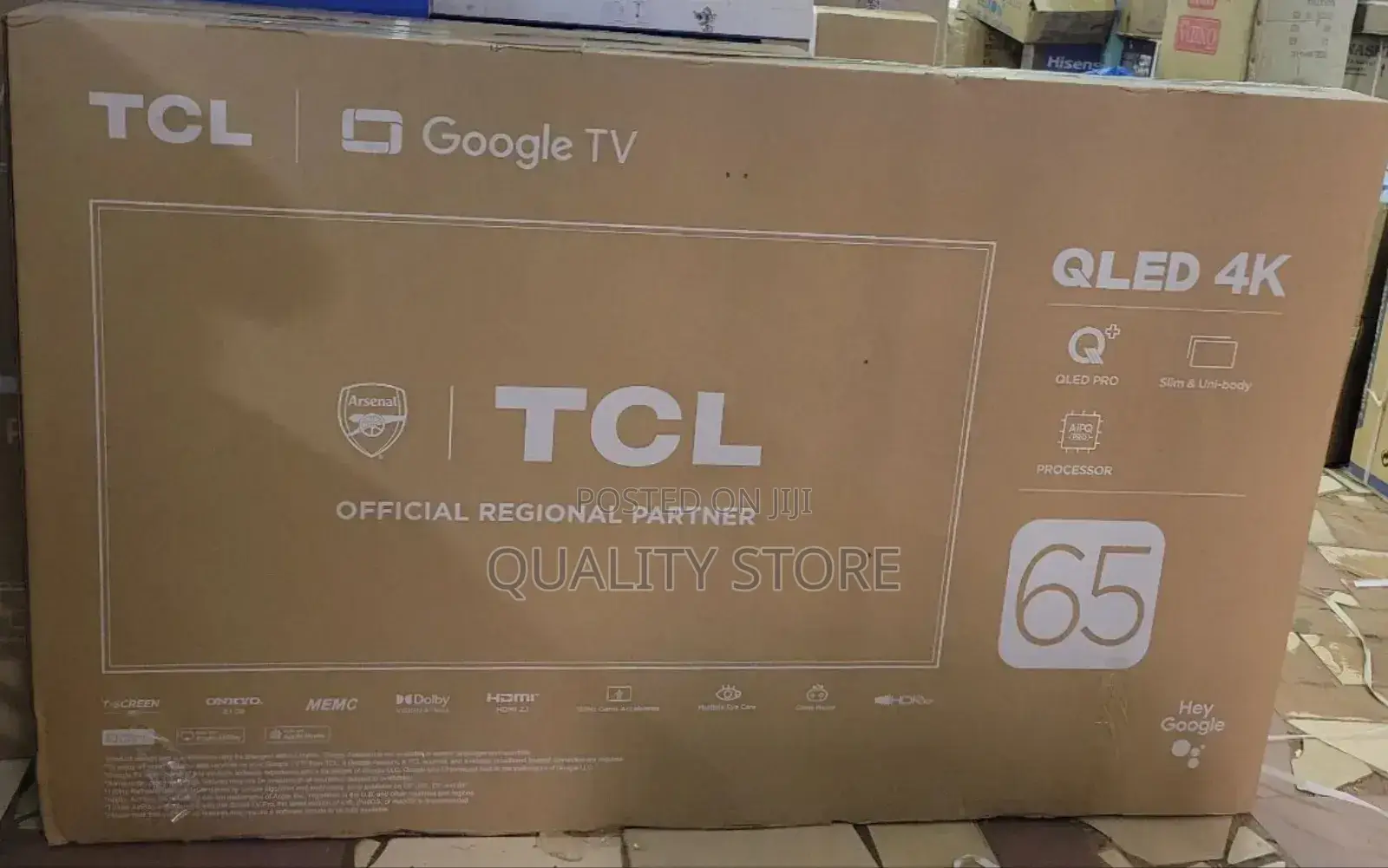 TCL 65 Inches Qled Google Tv