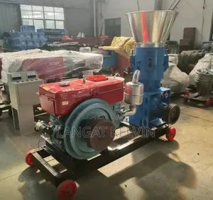 Perfect Feed Pellet Making Machine – 24hp Diesel Powered! 