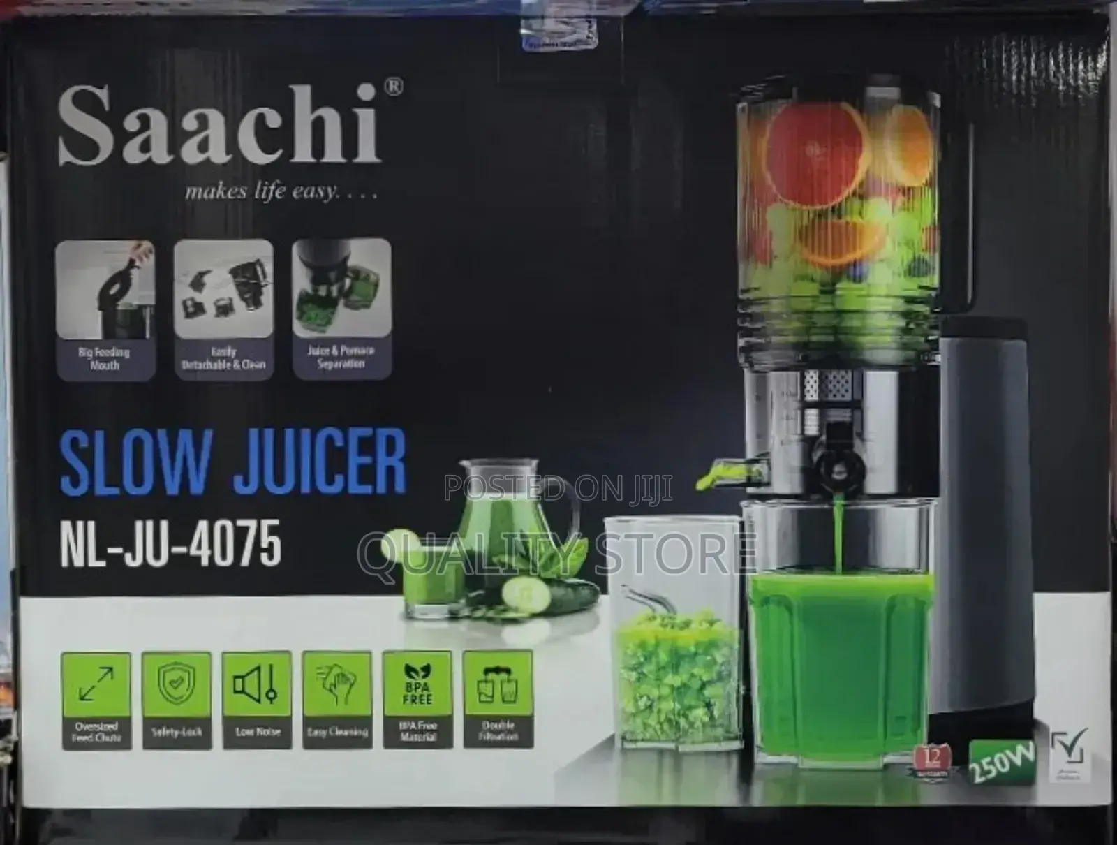 Saachi Electric Slow Juicer Nl-Ju-4075