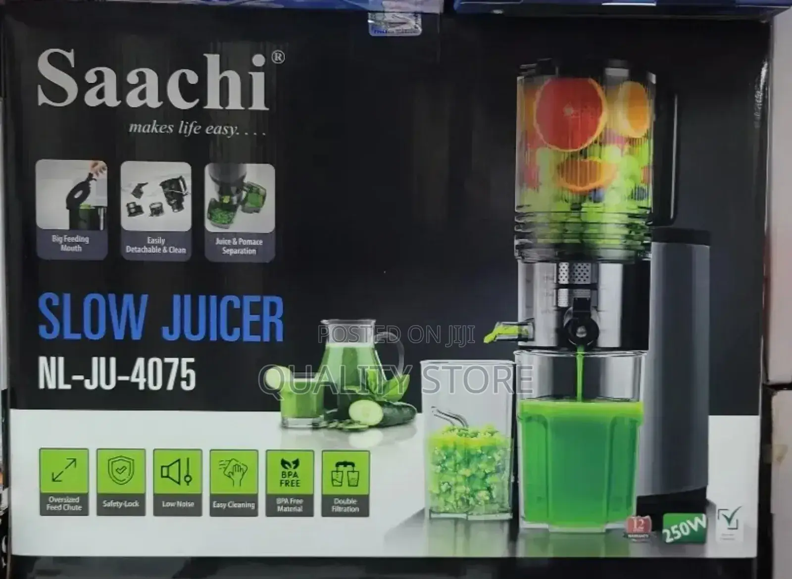 Saachi Electric Slow Juicer Nl-Ju-4075