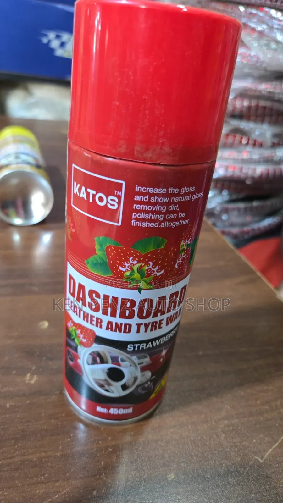 Katosire Dashboard Leather and Tyre Wax ( Strawberry)